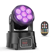 DELIBANG 7 x 15 W Moving Head Wash mini odrska luč, RGBW
