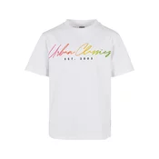 Boys Script Logo T-Shirt White