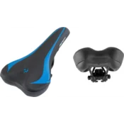 SEDLO MTB CRNO PLAVO CARBON HIGH END 270X155mm