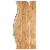 Vrh za kupaonski ormarić od bagremovog drva 140x52x2,5 cm