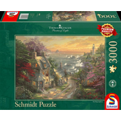 Sestavljanka puzzle 3000 delna Schmidt Kinkade Svetilnik