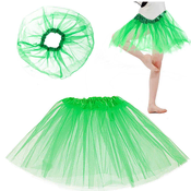 WOWO Tyl tutu krilo za karneval zeleno