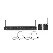 LD SYSTEMS U305BPH2 DVOJNI NAGLAVNI PRENOSNI SISTEM MIKROFONOV