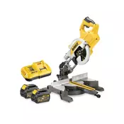 AKU. krožna namizna žaga DEWALT DCS 777 T2 XR FLEXVOLT POTOPNA