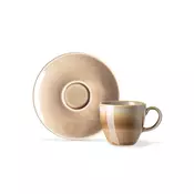 MADAME COCO Monde Set šoljica za kafu, 2kom, 90ml, Braon