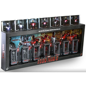 Komplet figura Hot Toys Marvel: Iron Man - Hall of Armor, 7 kom.