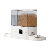 Rojeco Fontana/dispenser za hrano 2 v 1 Rojeco WiFi Version (bela)