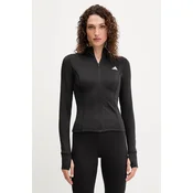 Adidas WE ZP THRU JKT, ženska jakna za fitnes, crna JYE44
