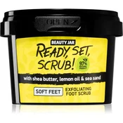Beauty Jar Ready, Set, Scrub! sladkorni piling za stopala 135 g