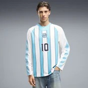 PUMA Olympique de Marseille KING Relaxed Jersey Men, Clothing, White/Bright Aqua, XS
