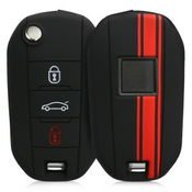 Silikonska navlaka za kljuceve auta za Peugeot Citroen - crvena
