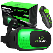VR 3D virtualne naocale za Android iOS telefone + BT daljinski APOCALYPSE