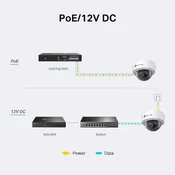 TP-LINK VIGI 4MP IR Dome mrežna kamera (do 2560 × 1440 H.265+ 30fps)