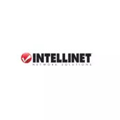 Intellinet Rack 19 Single kabel management bracket 1U, 44x44x68mm, black