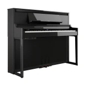 Digitalni pianino črn sijaj premium pokončni LX-6 PE Roland