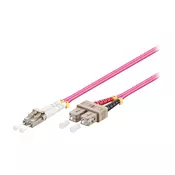 Kabl opticki mrežni OM4, LC-SC multimode duplex (50/125u), 2m