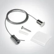 BIJELI OVJESNI KIT ZA MAXI ŠINE DM42001/DM42002/DM42003 3 METRA