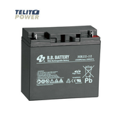 BB Tech 12V 22Ah HR22-12 battery terminal B1 (M5 Bolt) ( 4300 )