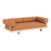Oranžna sedežna garnitura 214 cm Stay – Karup
