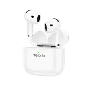 Bluetooth slušalice Yesido TWS32 BT 5.4 s ANC i mikrofonom - bijela
