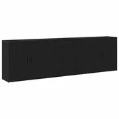 Kreveta Crni hrast 240 x 33 x 70 cm Konstruirano drvo