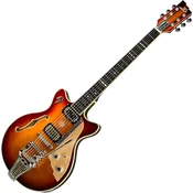 Duesenberg Joe Walsh Gold Burst Jazz kitara (polakustična)