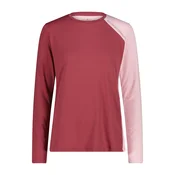 CMP WOMAN T-SHIRT, ženska pohodna majica, rdeča 35N3006
