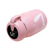 Digitalni termos roze boje 320ml