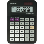 Kalkulator Sharp - EL-330F, stolni, crni, 8 dgt