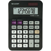 Kalkulator Sharp EL-330FBBK, črn, namizni, osemmestni
