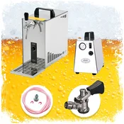 ich-zapfe Kompletni set pivske zapfne naprave PYGMY 25, 35 L/h, enokanalna suha hlajenje, (5000216390)