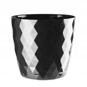 CVETLIČNI LONEC GALICJA CRISTAL 14cm črn