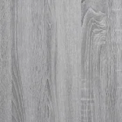 shumee vidaXL Posteljni okvir, siv hrast sonoma, 90x200 cm, material na osnovi lesa