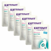 Kattovit Gastro vrečka losos + riž 6 x 85 g