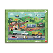 Dino - Puzzle Dopravné prostriedky 40 dielikov - 40 - 99 kosov