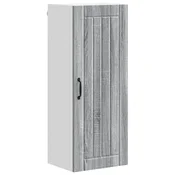 Vidaxl Omarica na steni LUCCA Siva Sonoma 40 x 31 x 100 cm