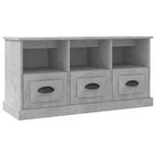 TV ormaric boja betona 100x35x50 cm od konstruiranog drva