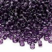Kašaste perle (seed beads) 4 mm providna ljubicasta