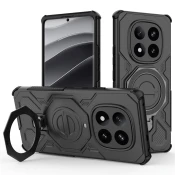 Hibridna maska Carbon Shield Pro za Xiaomi Redmi Note 14 Pro Plus 5G - black