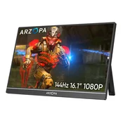 INNA Arzopa Prijenosni Monitor Z1Fc 16.1 Za Windows Macbook Usb-C Hd Zakrivljeni