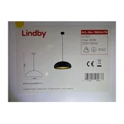 Lindby - Lestenec na vrvici GERWINA 1xE27/60W/230V
