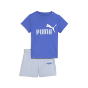 PUMA Minicats Essentials Tee and Shorts Set Toddler, Clothing, Royal Sapphire, 2-4M