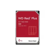 HDD WD 6TB WD60EFPX Red Plus 5400RPM 256MB