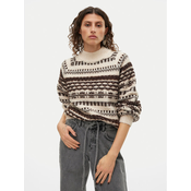 Vero Moda Golf Henya 10315561 Bež Regular Fit