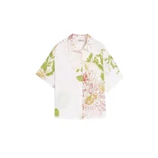 Desigual Bluza rumena/travnato zelena/pastelno rdeča/bela
