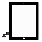 Apple iPad 2 - Steklo na dotik (crno)