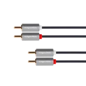 KRUGER&MATZ Audio kabl 2RCA na 2RCA dužina 5 m PREMIUM KM1212