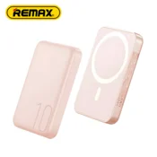 Power Bank REMAX Magnetic RPP-65 PD 20W+QC 15W Fast Charging 10000 mAh roze