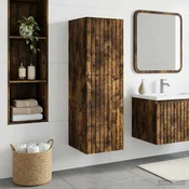 vidaXL vidaXL Omejen kabineta za kopalnico Dimljen hrast 33 x 34,5 x 60 cm, (5000245804)