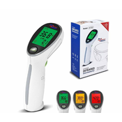 ProMedix Čelni infrardeči brezkontaktni termometer LCD tribarvna osvetljitev